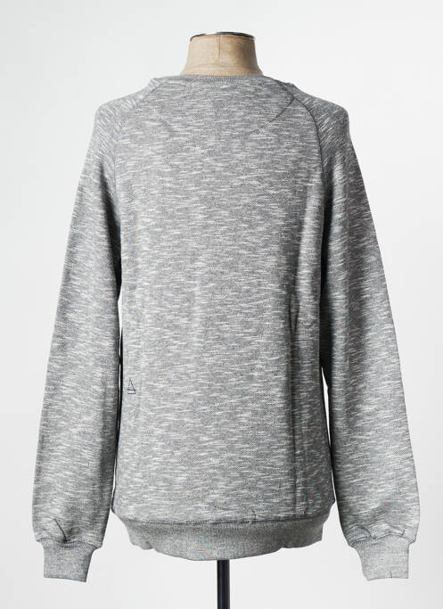 Sweat-shirt gris ELEVEN PARIS pour homme