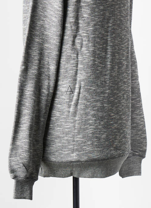 Sweat-shirt gris ELEVEN PARIS pour homme