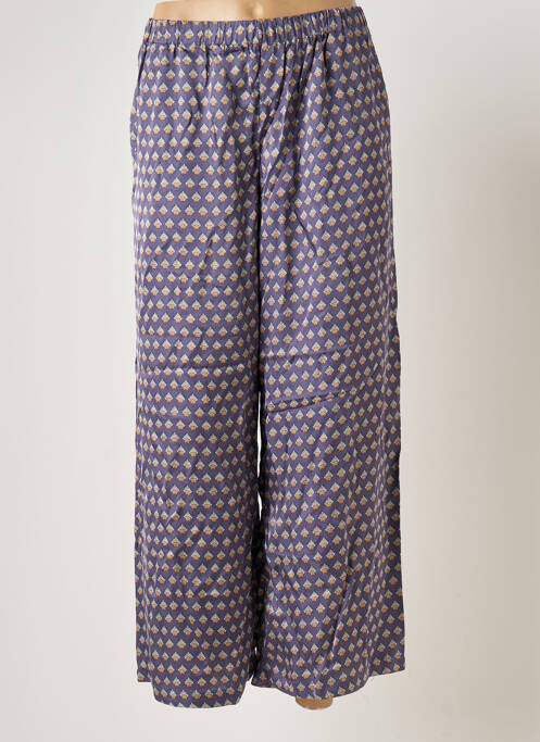 Pantalon large violet SEE U SOON pour femme