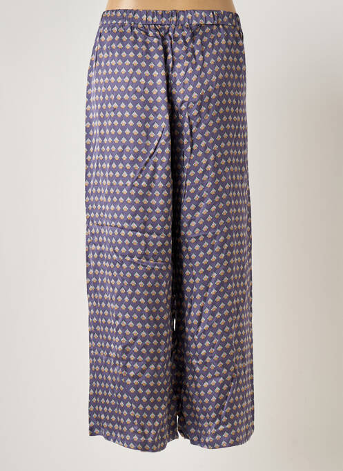 Pantalon large violet SEE U SOON pour femme