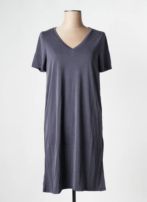 Robe mi-longue bleu PIECES pour femme