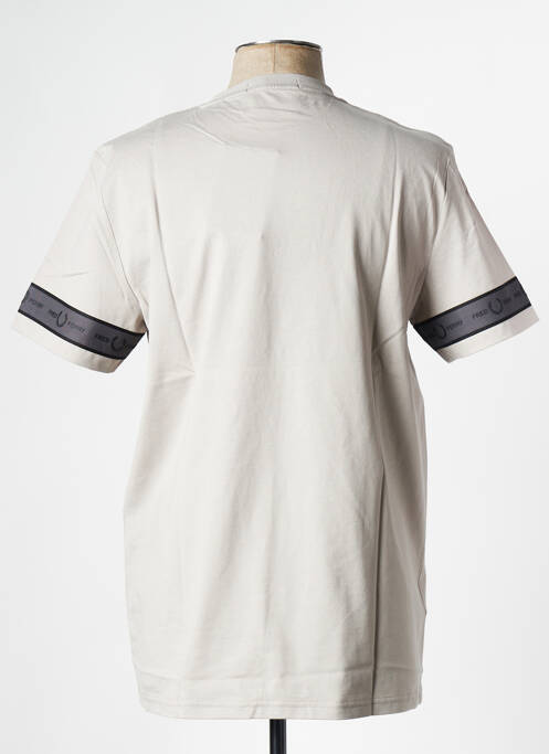 T-shirt gris FRED PERRY pour homme