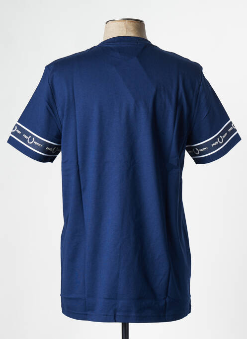 T-shirt bleu FRED PERRY pour homme