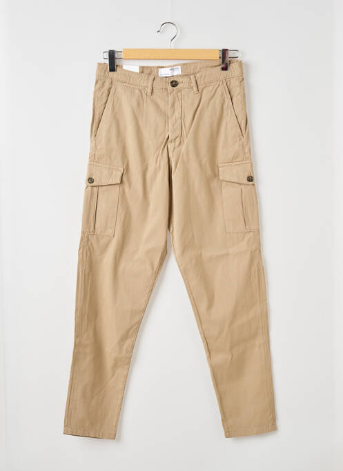 Pantalon cargo beige SELECTED pour homme