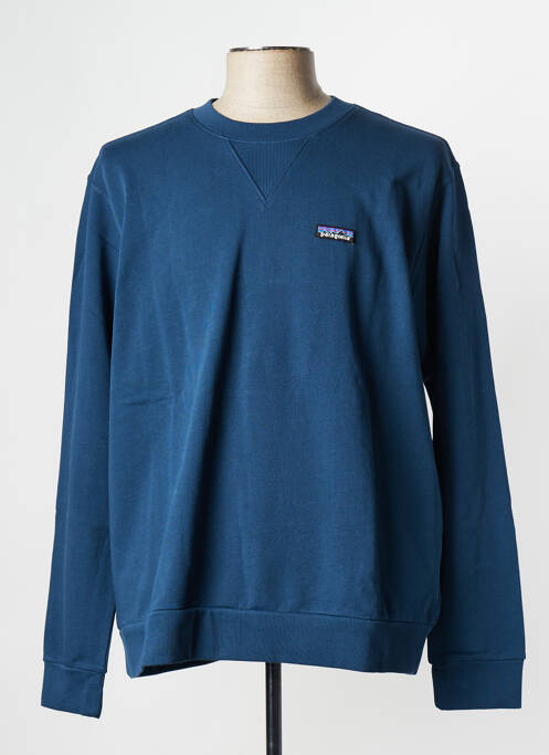 Sweat-shirt bleu PATAGONIA pour homme