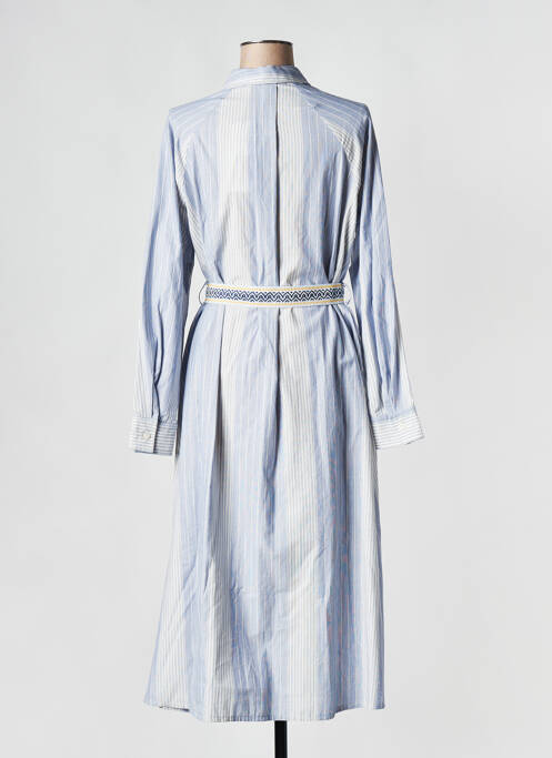 Robe mi-longue blanc LA PETITE FRANCAISE pour femme