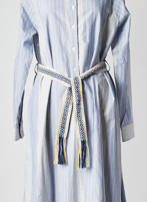 Robe mi-longue blanc LA PETITE FRANCAISE pour femme