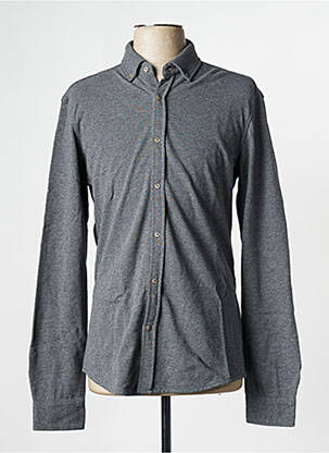 Chemise manches longues gris SCOTCH & SODA pour homme