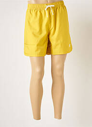 Short jaune NIKE homme