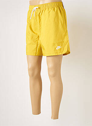 Short jaune NIKE homme
