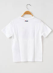 T-shirt blanc FILA pour garçon seconde vue