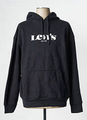 Sweat-shirt noir LEVIS pour homme seconde vue