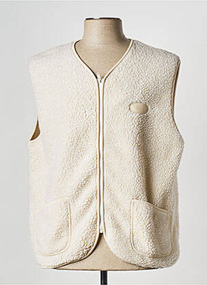 Gilet sans manche beige WALK IN PARIS homme