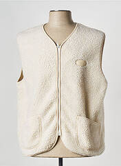 Gilet sans manche beige WALK IN PARIS pour homme seconde vue