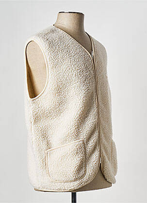 Gilet sans manche beige WALK IN PARIS homme