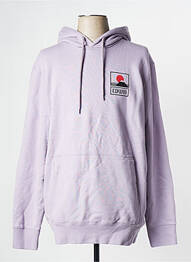 Sweat-shirt violet EDWIN homme