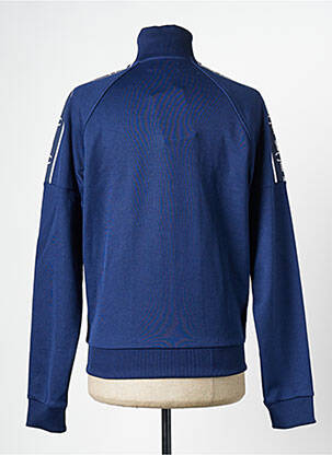 Gilet manches longues bleu FRED PERRY homme
