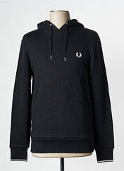 Sweat-shirt noir FRED PERRY pour homme seconde vue