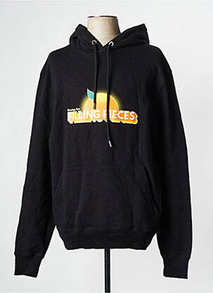 Sweat-shirt noir FILLING PIECES pour homme