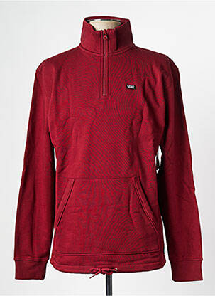 Sweat-shirt rouge VANS pour homme