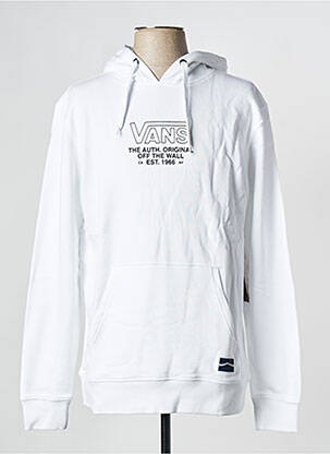 Sweat-shirt blanc VANS pour homme