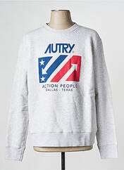 Sweat-shirt gris AUTRY pour homme seconde vue