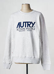 Sweat-shirt gris AUTRY pour homme seconde vue