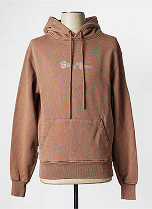 Sweat-shirt marron FILLING PIECES pour homme