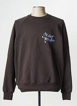 Sweat-shirt gris FILLING PIECES pour homme