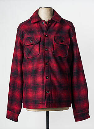 Blouson rouge SCHOTT homme