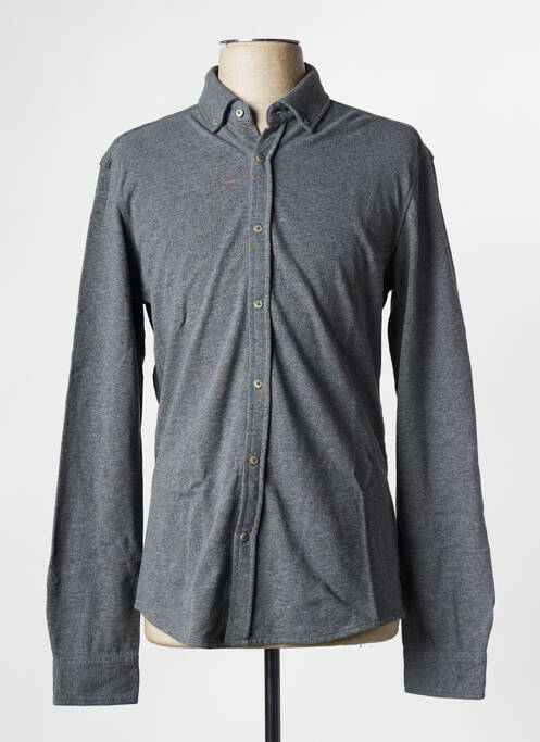 Chemise manches longues gris SCOTCH & SODA pour homme