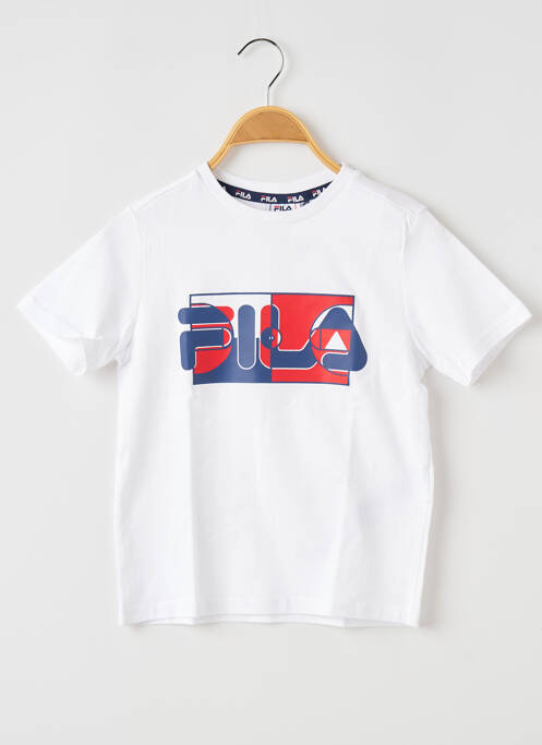T-shirt blanc FILA pour garçon