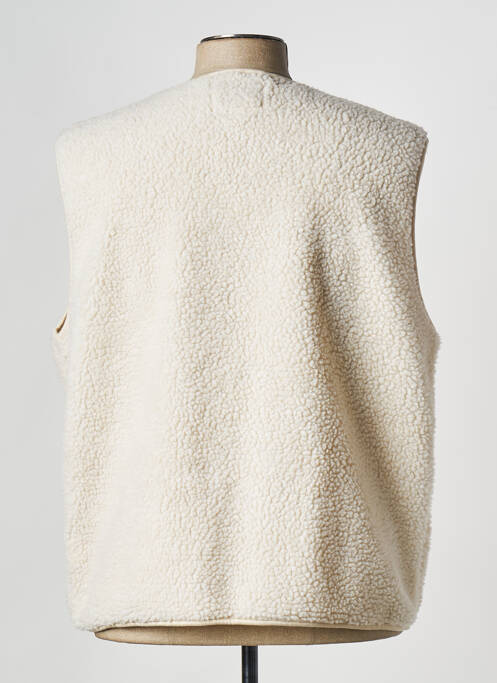 Gilet sans manche beige WALK IN PARIS pour homme