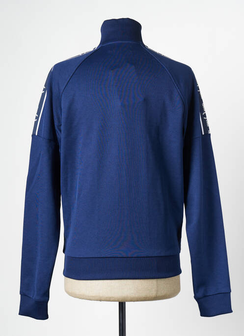 Gilet manches longues bleu FRED PERRY pour homme