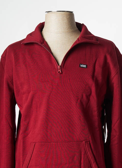 Sweat-shirt rouge VANS homme