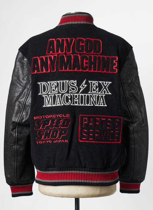 Blouson noir DEUS EX MACHINA pour homme