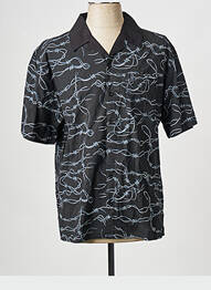 Chemise manches courtes noir SANTA CRUZ homme
