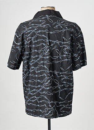 Chemise manches courtes noir SANTA CRUZ homme