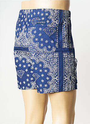 Short bleu DIAMOND SUPPLY CO homme