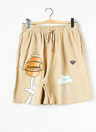 Short marron DIAMOND SUPPLY CO homme