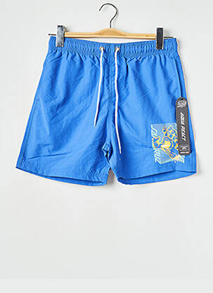 Short de bain bleu SANTA CRUZ homme