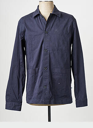 Chemise manches longues bleu MINIMUM homme