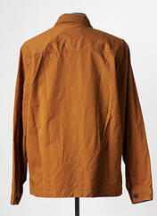 Chemise manches longues marron MINIMUM pour homme seconde vue