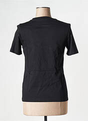 T-shirt noir REEBOK pour femme seconde vue