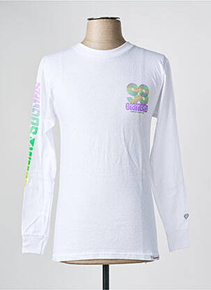 T-shirt blanc DIAMOND SUPPLY CO homme