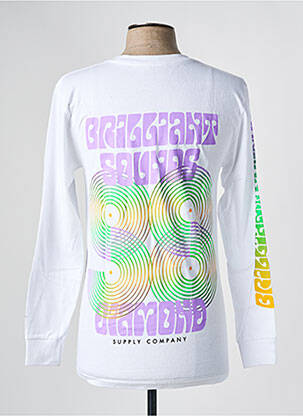 T-shirt blanc DIAMOND SUPPLY CO homme