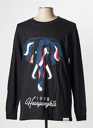 T-shirt gris DIAMOND SUPPLY CO homme