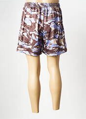 Short violet HUMAN WITH ATTITUDE pour homme seconde vue