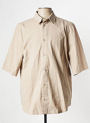 Chemise manches courtes beige MINIMUM pour homme