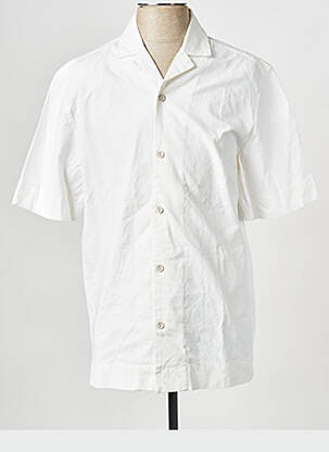 Chemise manches courtes blanc MINIMUM homme